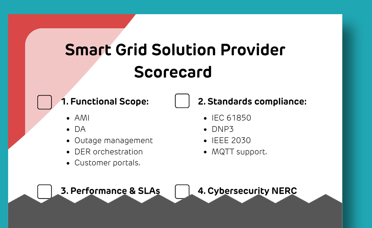 Smart Grid Solutions – A Practical Guide to Vetting Offers and Vendors