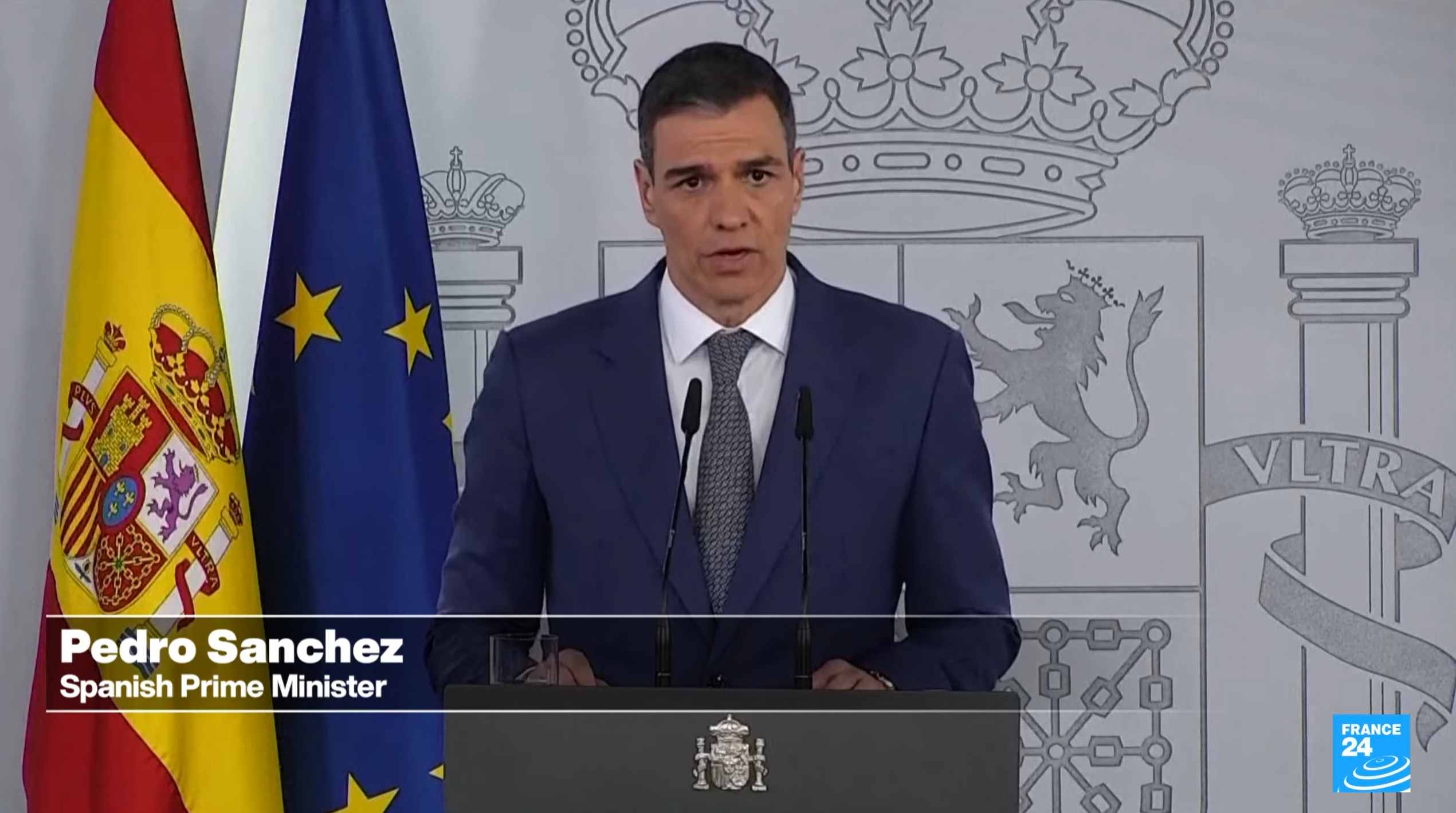 Iberian Blackout Spanish Prime Minister Pedro Sanchez Statement