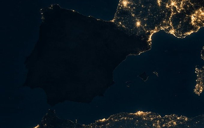 iberian blackout fake wide
