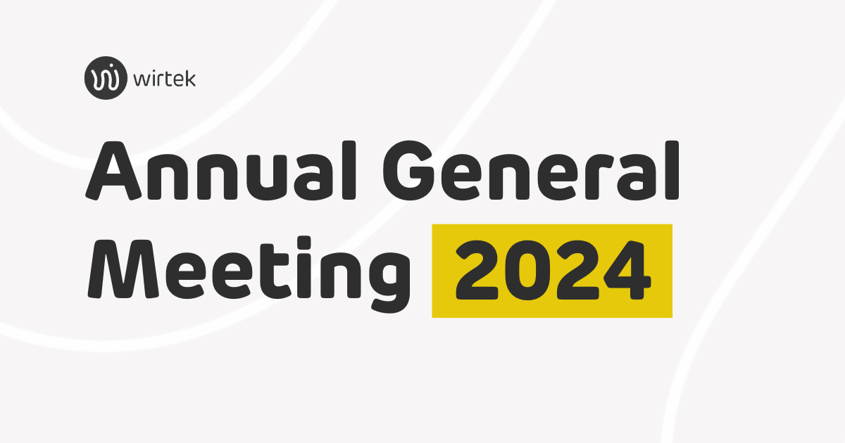 Annual General Meeting 2024 Wirtek
